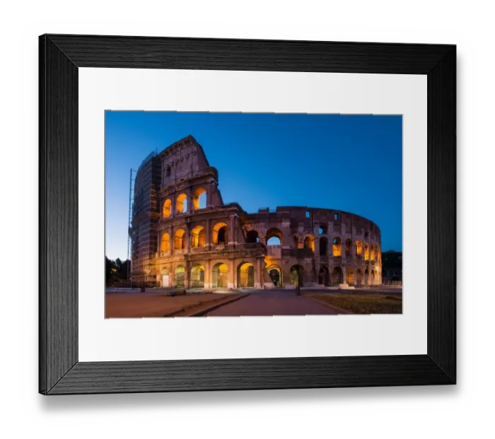 Framed Print : Colosseum under construction Framed Print : Colosseum under construction