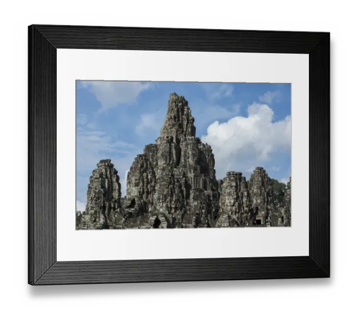 Framed Print : Bayon temple Framed Print : Bayon temple