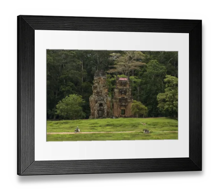Framed Print : Old ruins in Angkor Thom Framed Print : Old ruins in Angkor Thom
