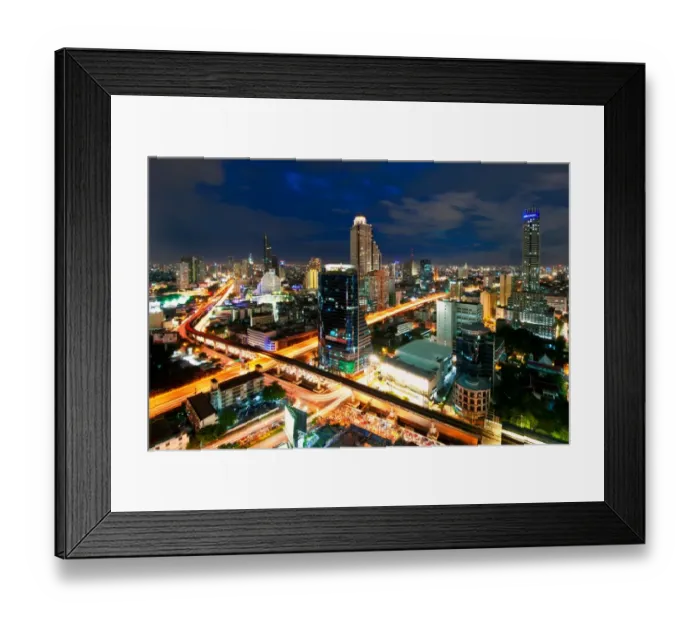 Framed Print : Bangkok city Framed Print : Bangkok city