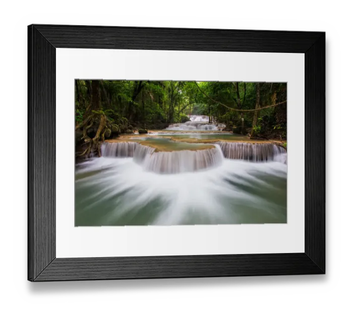 Framed Print : Huay Mae Kamin waterfall Framed Print : Huay Mae Kamin waterfall
