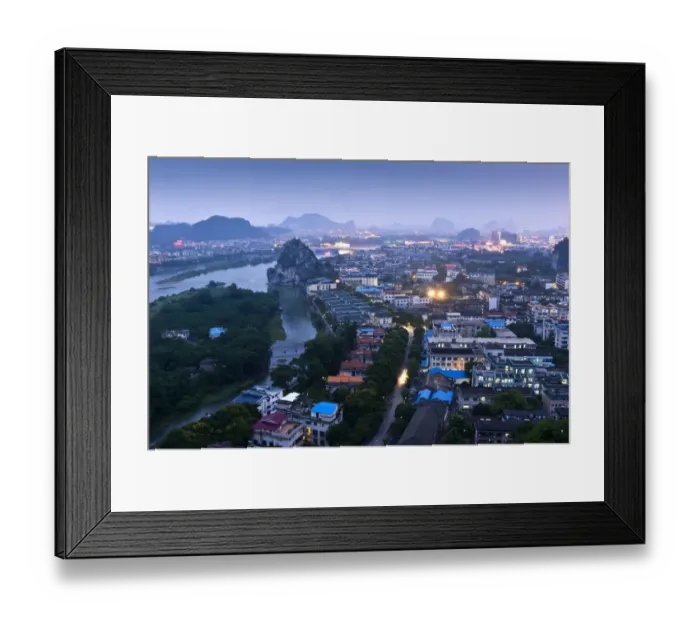 Framed Print : Guilin city Framed Print : Guilin city