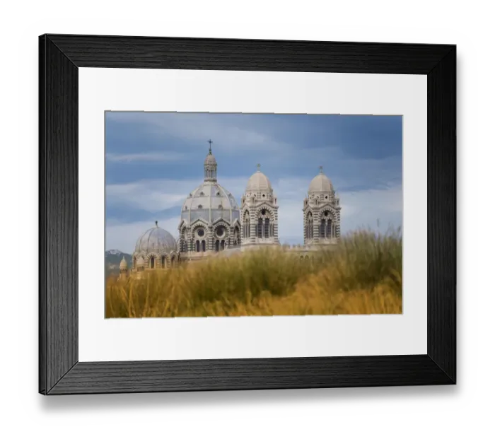 Framed Print : Marseille Cathedral Framed Print : Marseille Cathedral
