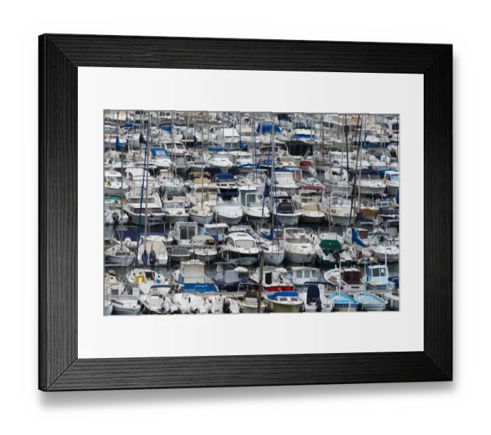 Framed Print : Marseille yacht yard Framed Print : Marseille yacht yard