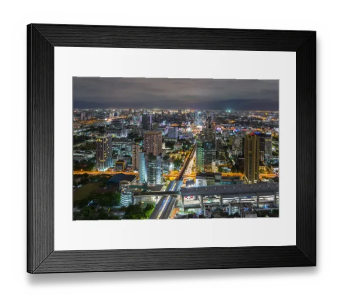 Framed Print : BTS Station in Bangkok Framed Print : BTS Station in Bangkok