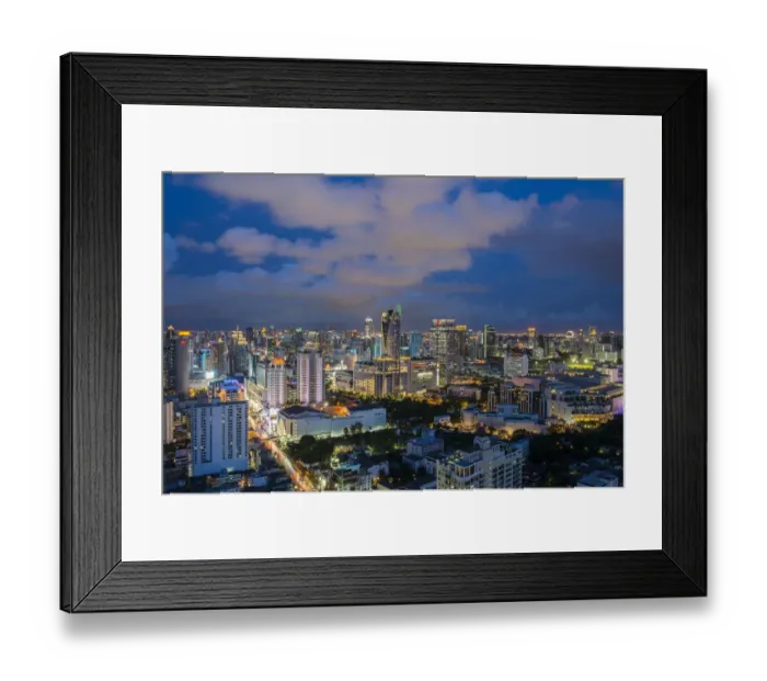 Framed Print : CTW Building in Bangkok Framed Print : CTW Building in Bangkok