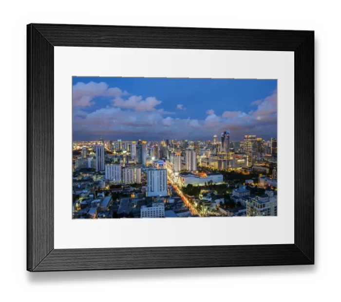 Framed Print : Bangkok City Framed Print : Bangkok City