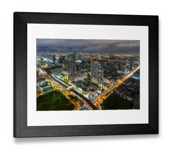 Framed Print : Station in Bangkok Framed Print : Station in Bangkok