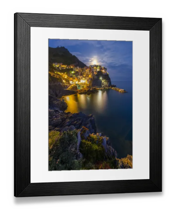 Framed Print : Monarola of Cinque Terre Framed Print : Monarola of Cinque Terre