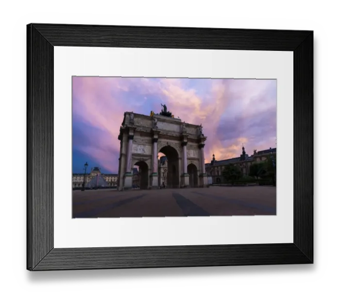 Framed Print : Arc de Triomphe du carrousel Framed Print : Arc de Triomphe du carrousel