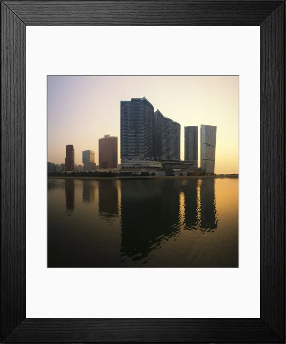 Framed Print : Macau in the morning time Framed Print : Macau in the morning time