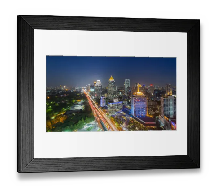 Framed Print : Bangkok City