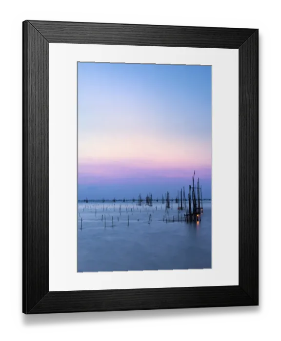 Framed Print : Fishery of the Songkla lake Framed Print : Fishery of the Songkla lake