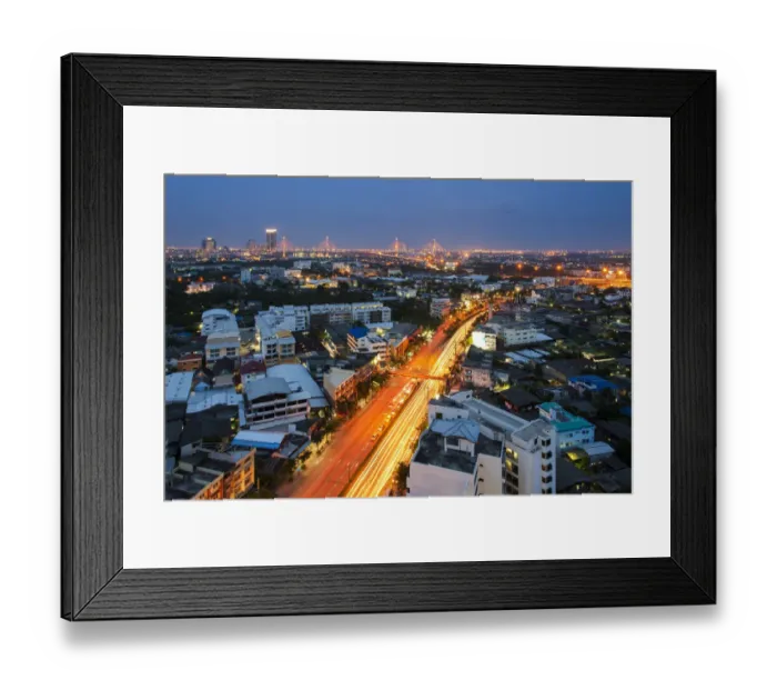 Framed Print : Suburb of Bangkok Framed Print : Suburb of Bangkok