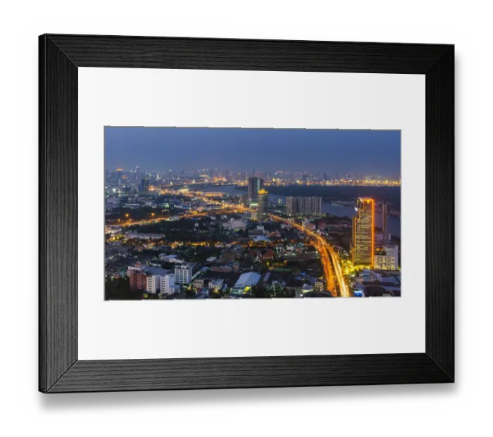 Framed Print : Bangkok city Framed Print : Bangkok city