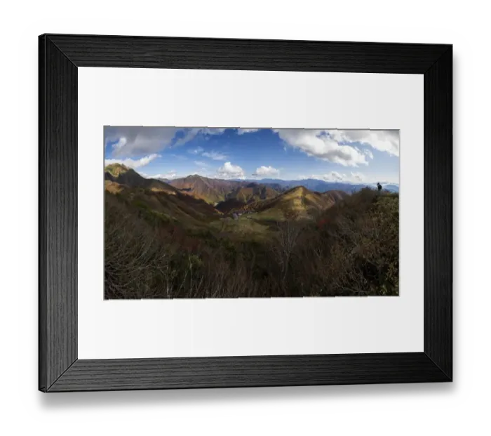Framed Print : Panorama of Mount Tanigawa Framed Print : Panorama of Mount Tanigawa