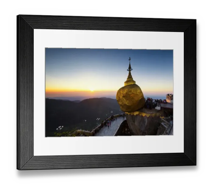 Framed Print : Kyaikhtiyo Framed Print : Kyaikhtiyo