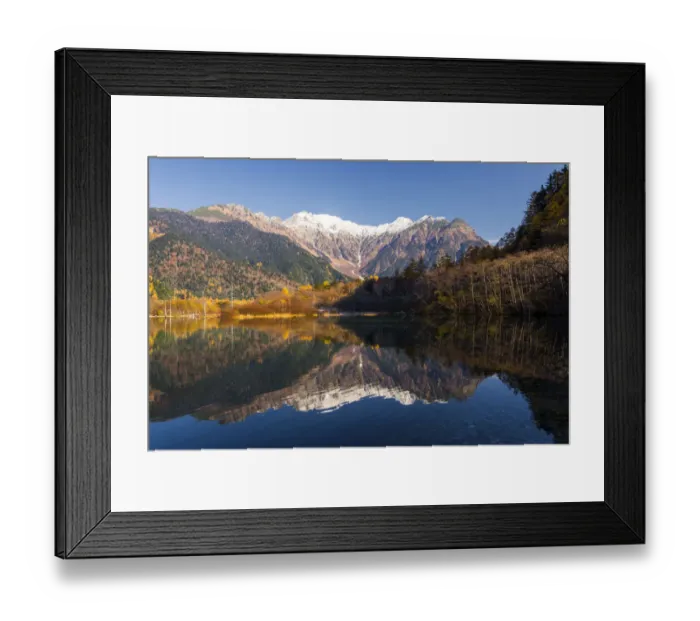 Framed Print : Kamikochi in autumn season Framed Print : Kamikochi in autumn season