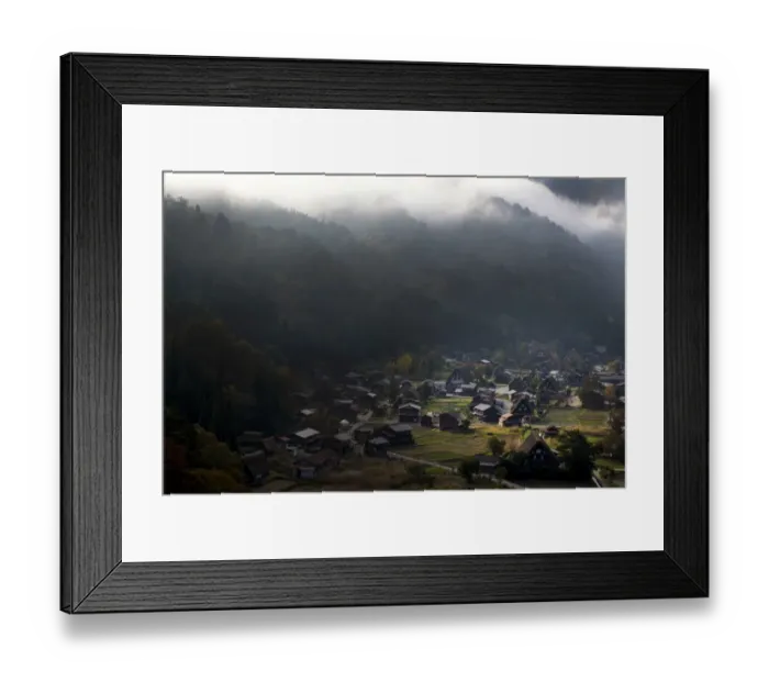 Framed Print : Shirakawago Framed Print : Shirakawago
