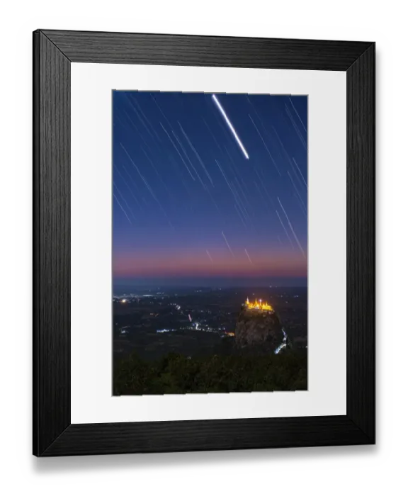 Framed Print : Mount Popa Framed Print : Mount Popa