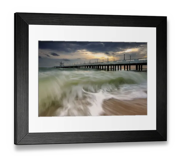Framed Print : Big wave and the lighthouse Framed Print : Big wave and the lighthouse