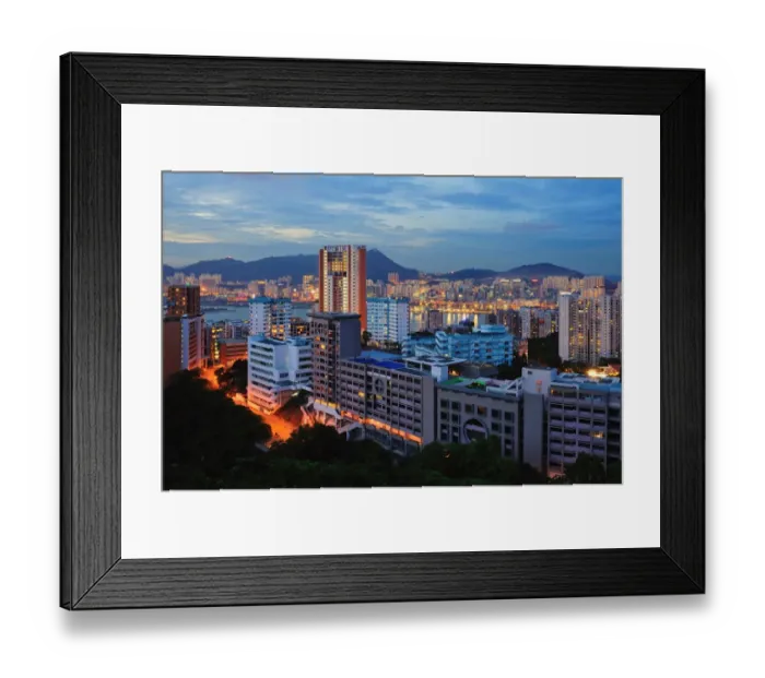 Framed Print : Hong Kong City Framed Print : Hong Kong City