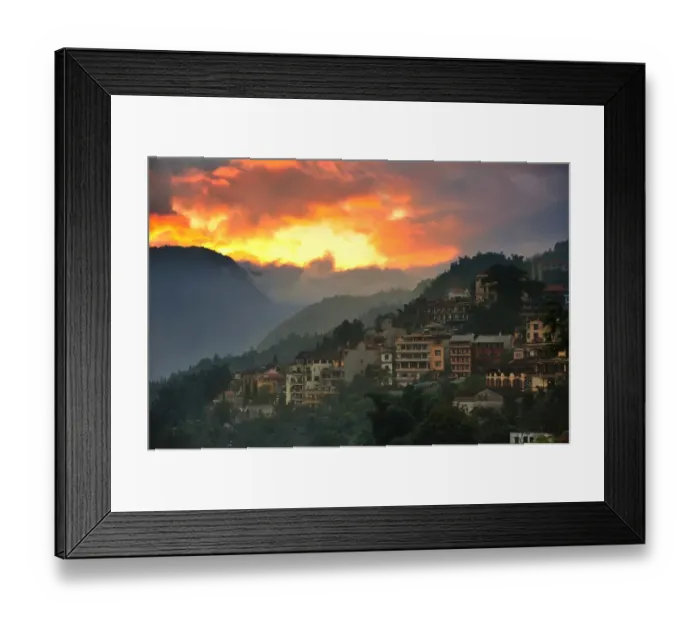 Framed Print : Sapa city. Tonnaja Travel Photography, 494731449 Framed Print : Sapa city. Tonnaja Travel Photography, 494731449