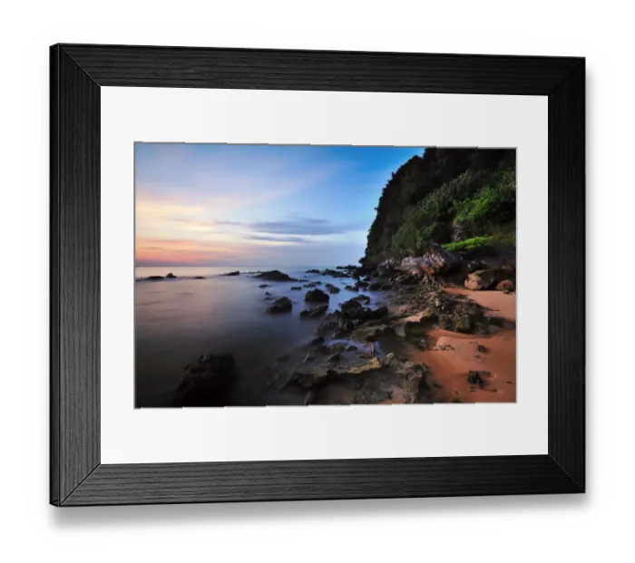 Framed Print : Ao Yang Beach