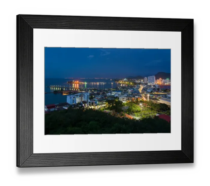 Framed Print : Sriracha City Framed Print : Sriracha City