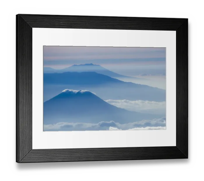 Framed Print : Layer of the mountains Framed Print : Layer of the mountains