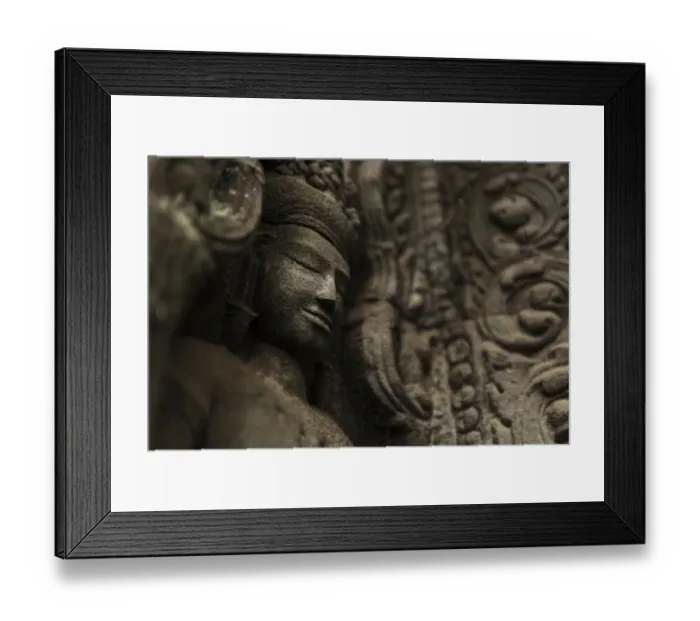Framed Print : Apsara face Framed Print : Apsara face