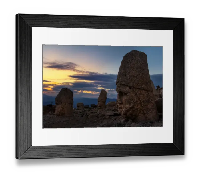 Framed Print : Head of Nemrut