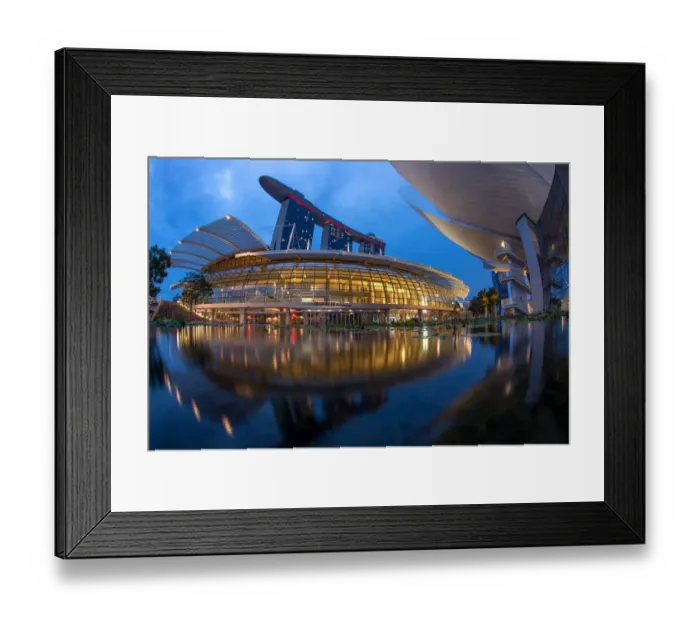 Framed Print : Marina Bay Sands Singapore Framed Print : Marina Bay Sands Singapore