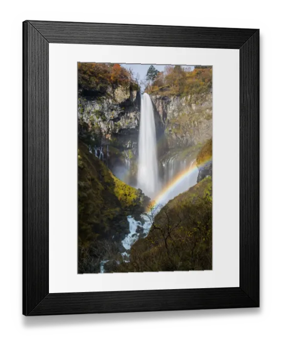 Framed Print : Kegon Falls in Nikko Framed Print : Kegon Falls in Nikko