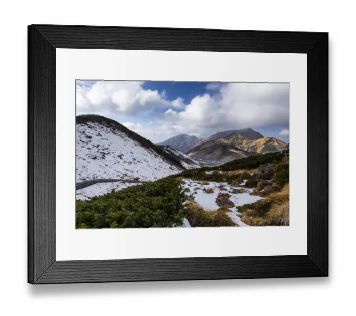 Framed Print : Murodo (Tateyama-Kurobe Alpine)