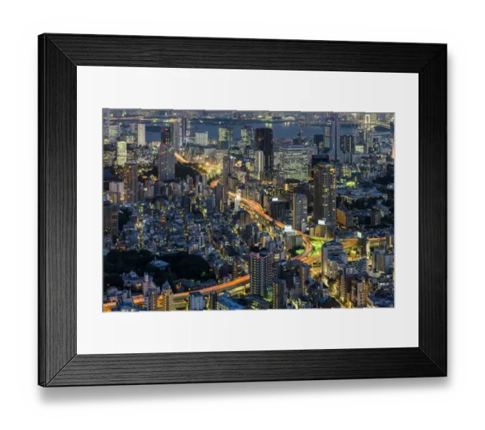 Framed Print : Tokyo city Framed Print : Tokyo city