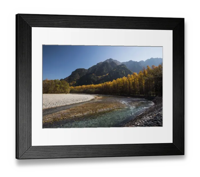 Framed Print : Kamikochi in autumn Framed Print : Kamikochi in autumn