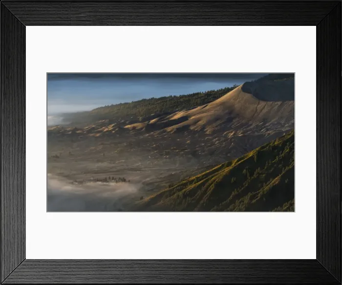 Framed Print : Hindu temple at Bromo volcano Framed Print : Hindu temple at Bromo volcano