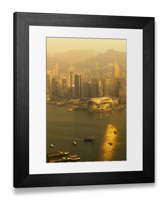 Framed Print : Victoria Harbour Framed Print : Victoria Harbour