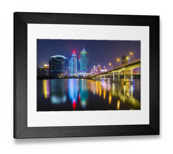 Framed Print : Macau. Tonnaja Travel Photography, 185865873 Framed Print : Macau. Tonnaja Travel Photography, 185865873