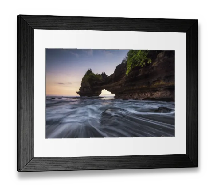 Framed Print : Batu Bolong Framed Print : Batu Bolong