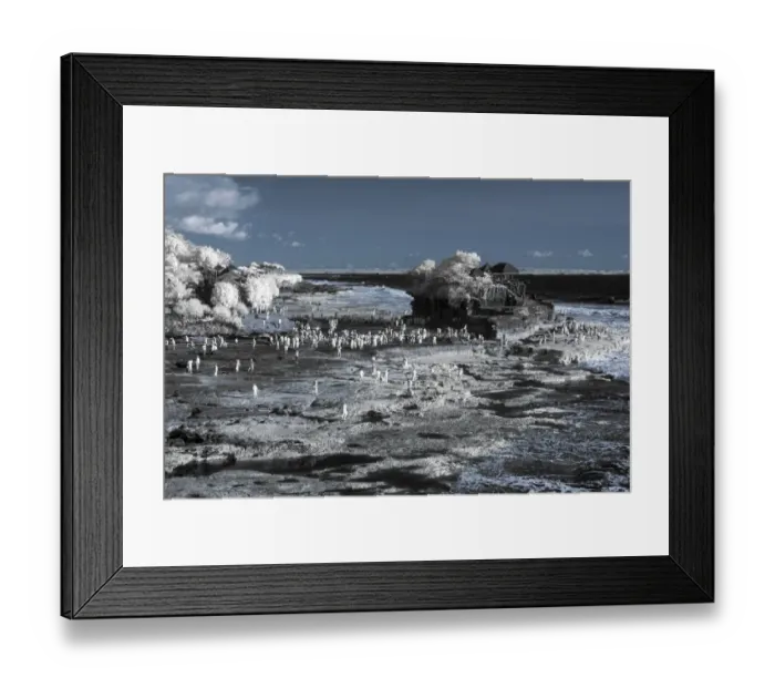 Framed Print : Tanah Lot in IR mood Framed Print : Tanah Lot in IR mood