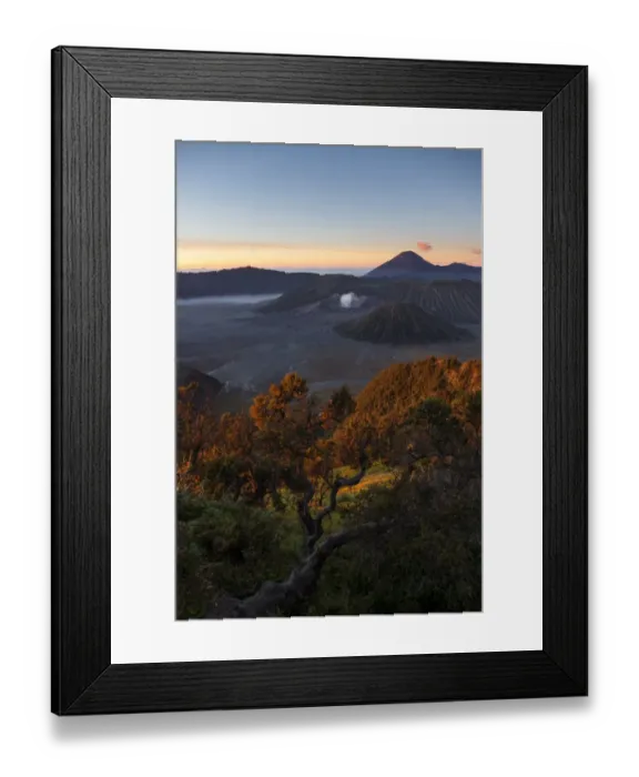 Framed Print : Sunrise at Bromo volcano Framed Print : Sunrise at Bromo volcano