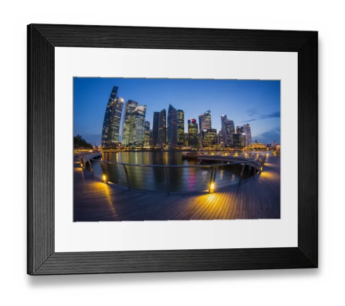 Framed Print : Singapore City