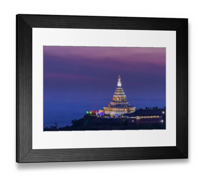 Framed Print : Thaton Glass Pagoda Framed Print : Thaton Glass Pagoda