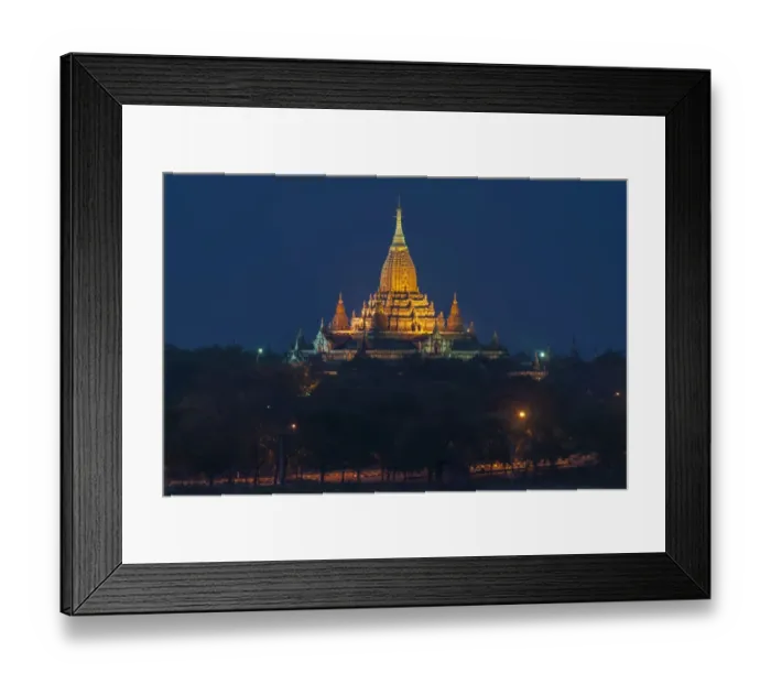 Framed Print : Ananda temple (Bagan Myanmar) Framed Print : Ananda temple (Bagan Myanmar)