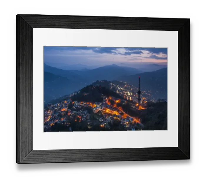 Framed Print : Gangtok City Framed Print : Gangtok City