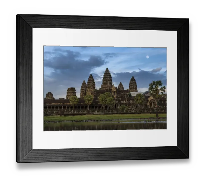 Framed Print : Fullmoon at Angkor Wat Framed Print : Fullmoon at Angkor Wat