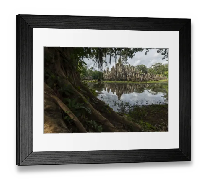 Framed Print : Bayon temple Framed Print : Bayon temple