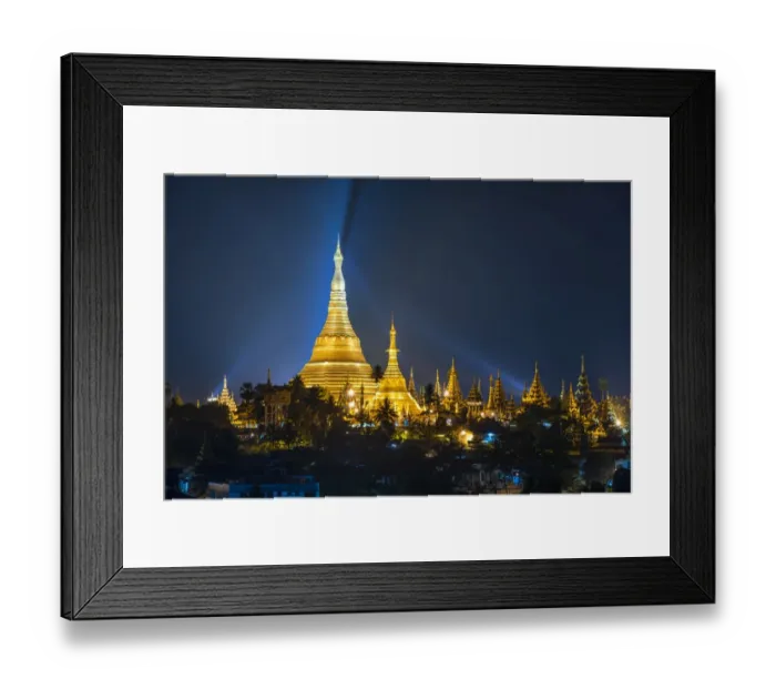 Framed Print : Shwedagon pagoda Framed Print : Shwedagon pagoda